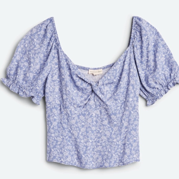 THE GENERAL GOOD Cheyenne Twist Front Crop Top - Picture 5 of 5